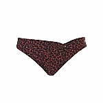 Wow knoop bikini broekje leopard